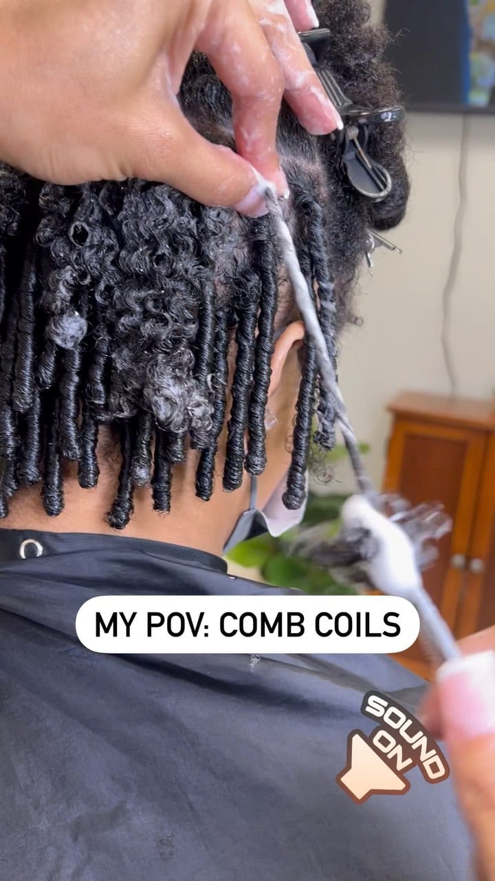 Post 10 by YoursNaturally Salon on Instagram (video)