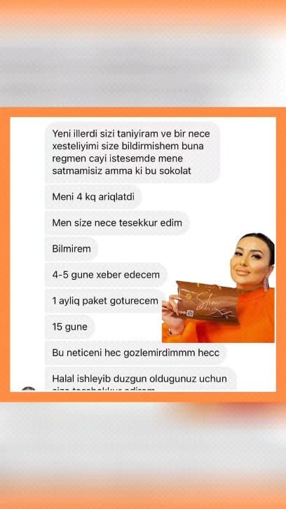 Post 10 by G_plus kofeleri cokolatkari ariqlama caylari on Instagram (video)