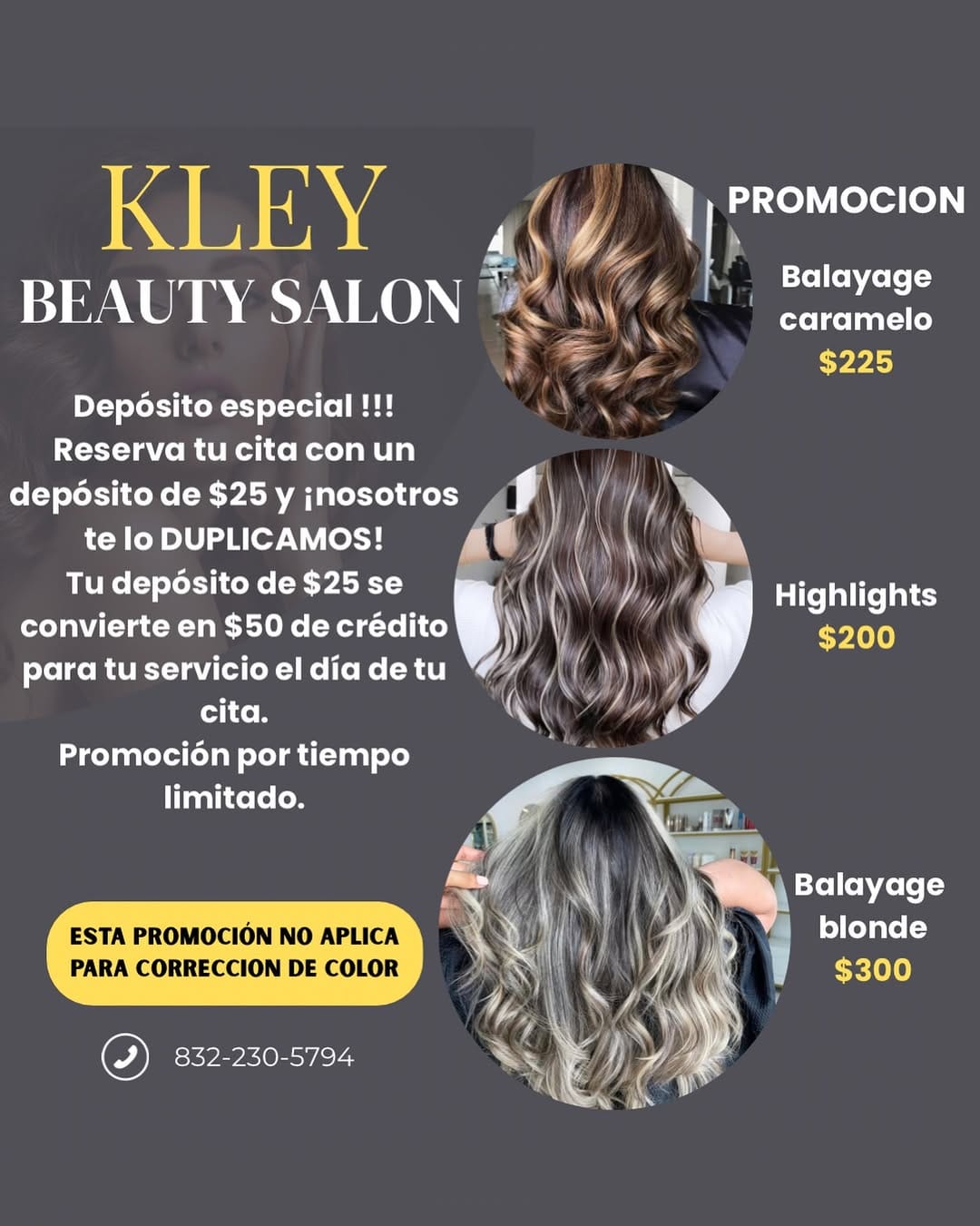 Post 6 by KLEY BEAUTY SALON AND SPA on Instagram (image)