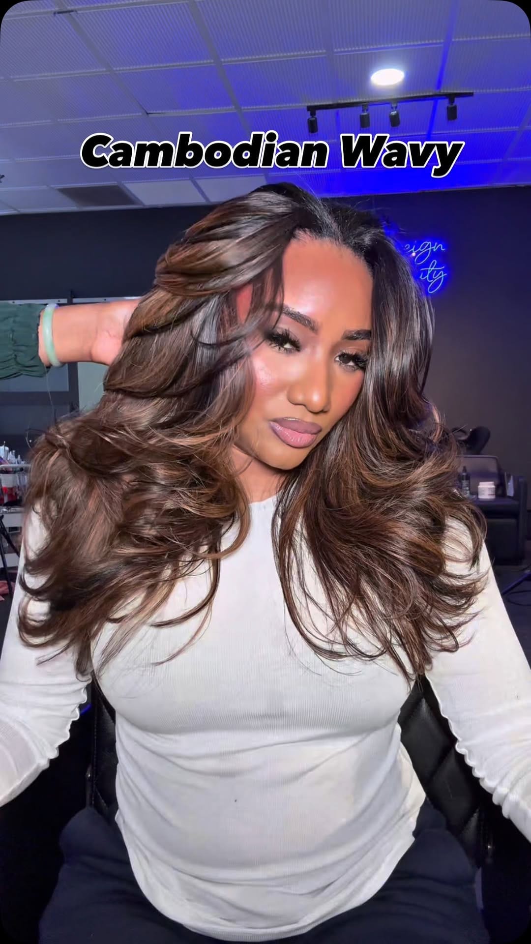 Post 5 by Bundles, Clip ins, Wigs, K Tips, Tape ins on Instagram (video)