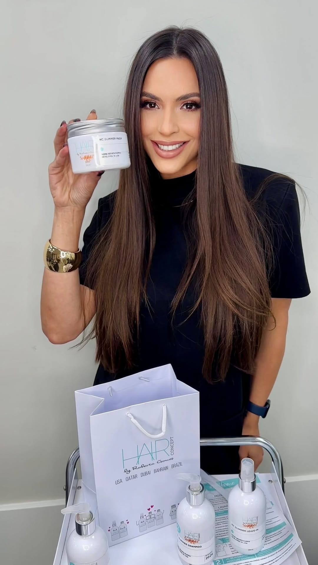 Post 9 by Hair Concept Oficial on Instagram (video)