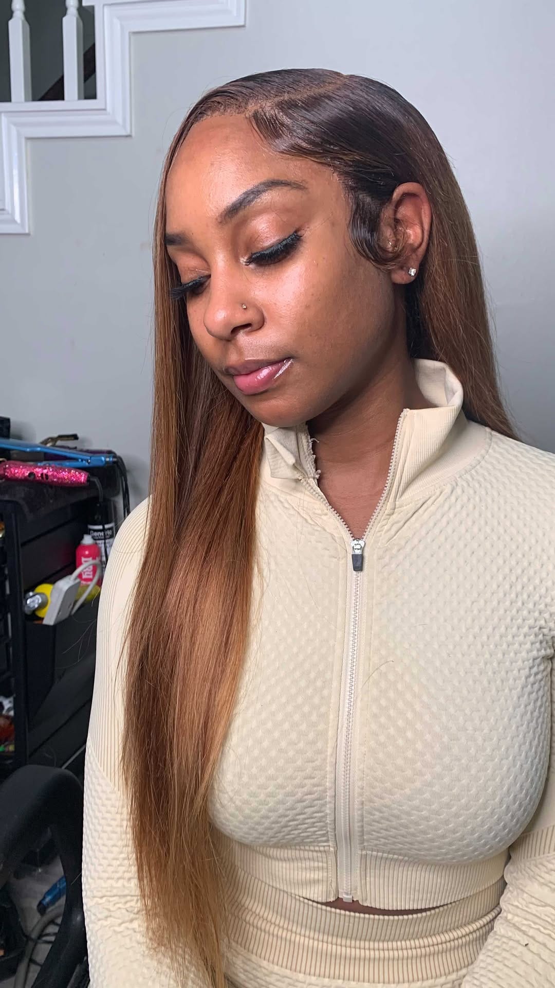 Post 10 by New Orleans LACE SPECIALIST CUSTOM WIGS HAIR PROVIDER on Instagram (video)