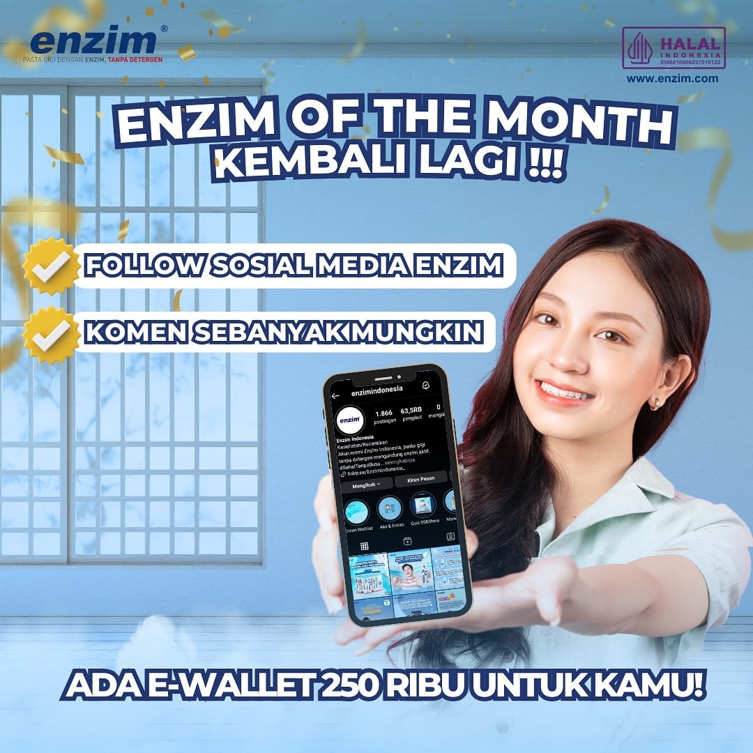 Post 8 by Enzim Indonesia on Instagram (image)