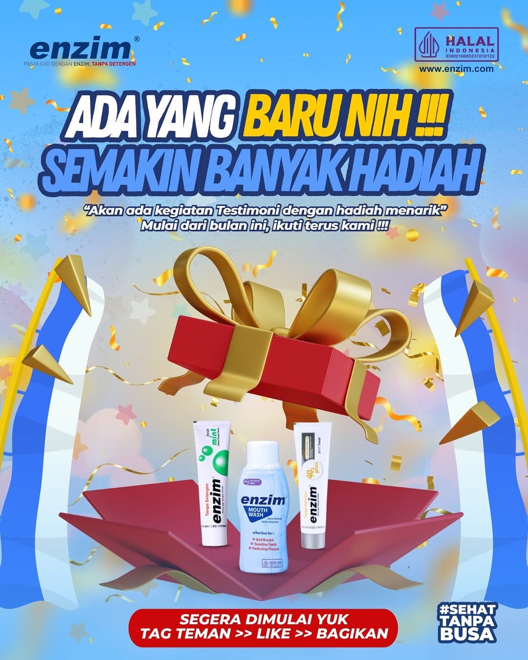Post 2 by Enzim Indonesia on Instagram (image)