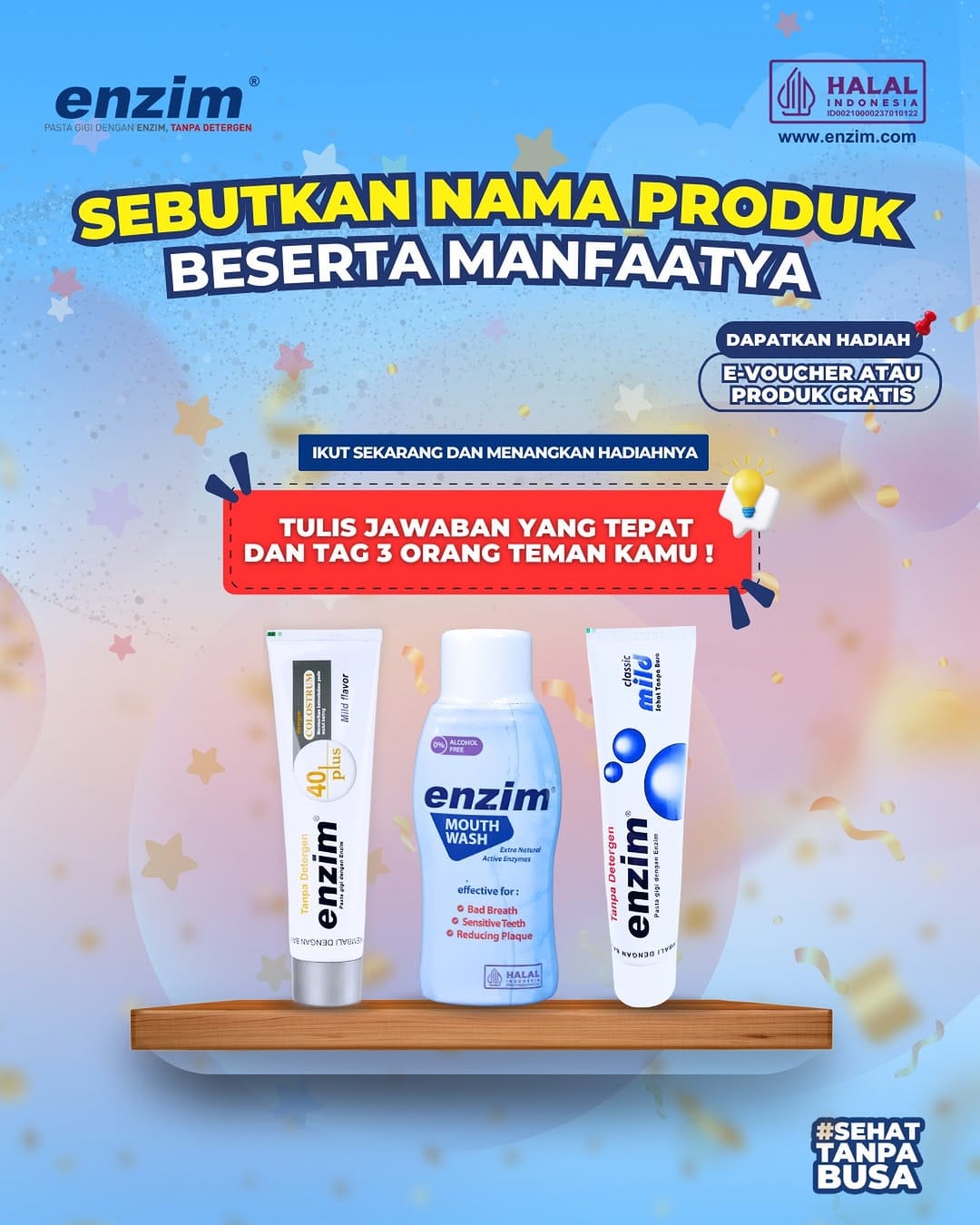 Post 7 by Enzim Indonesia on Instagram (image)