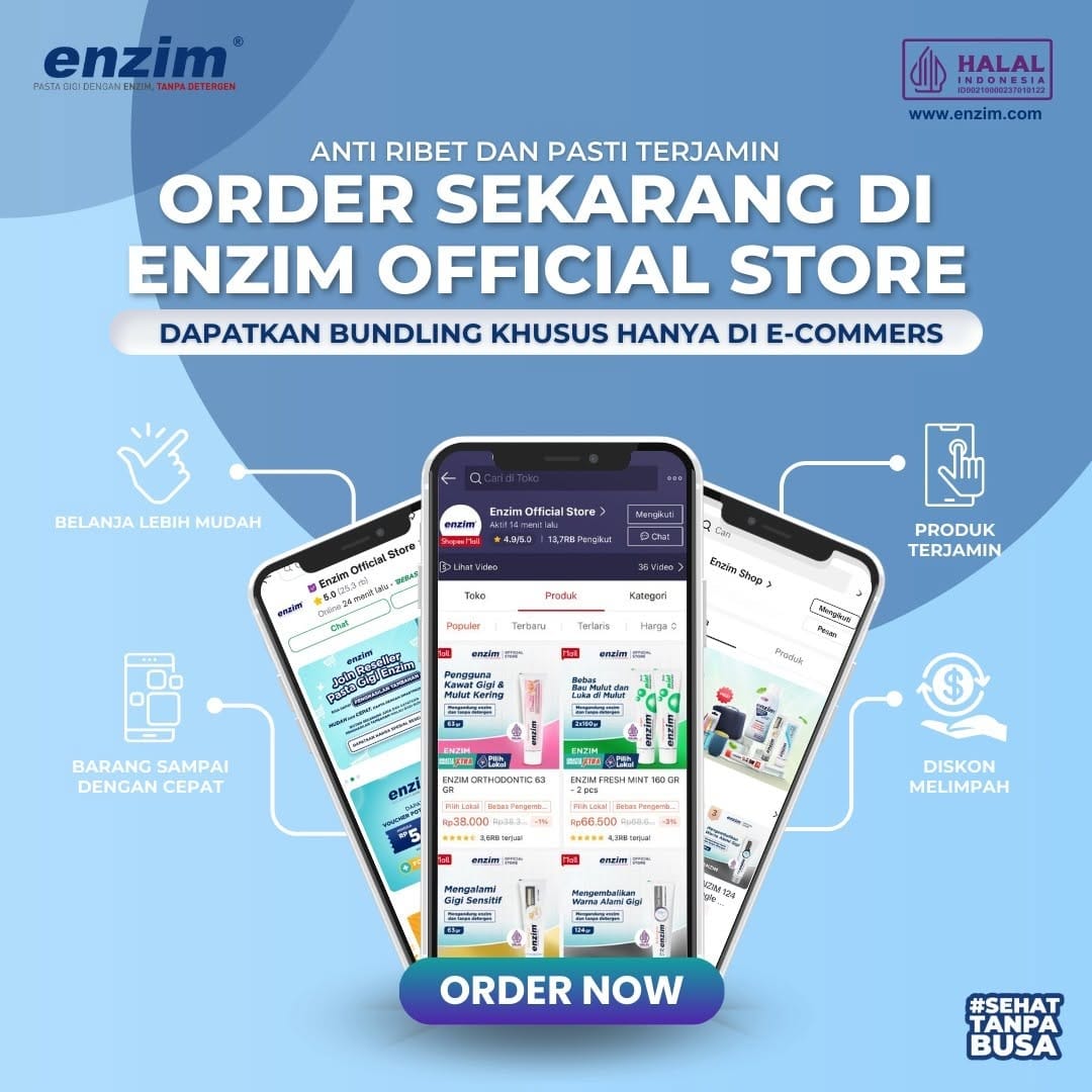 Post 9 by Enzim Indonesia on Instagram (image)