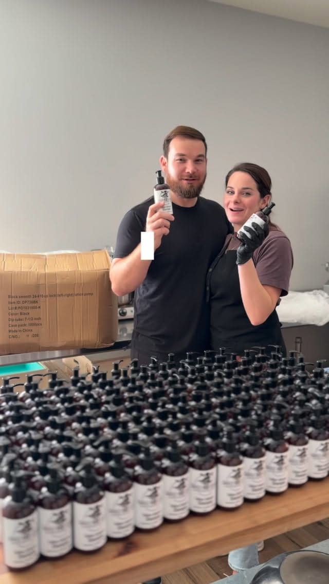 Post 3 by Grass Fed Soaps on Instagram (video)
