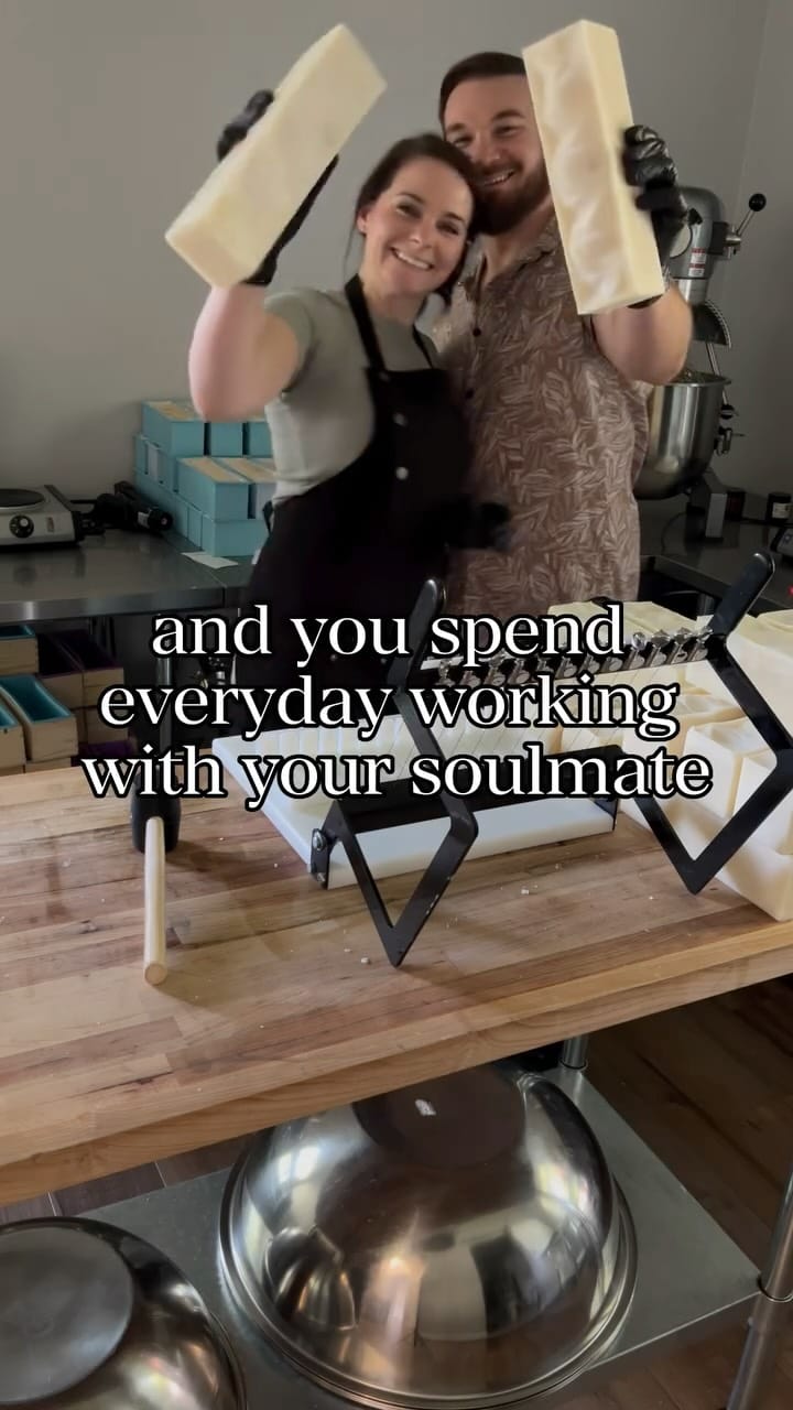 Post 9 by Grass Fed Soaps on Instagram (video)