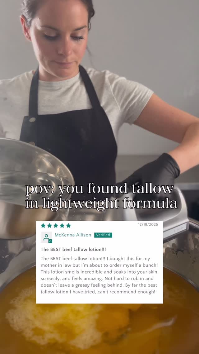 Post 5 by Grass Fed Soaps on Instagram (video)