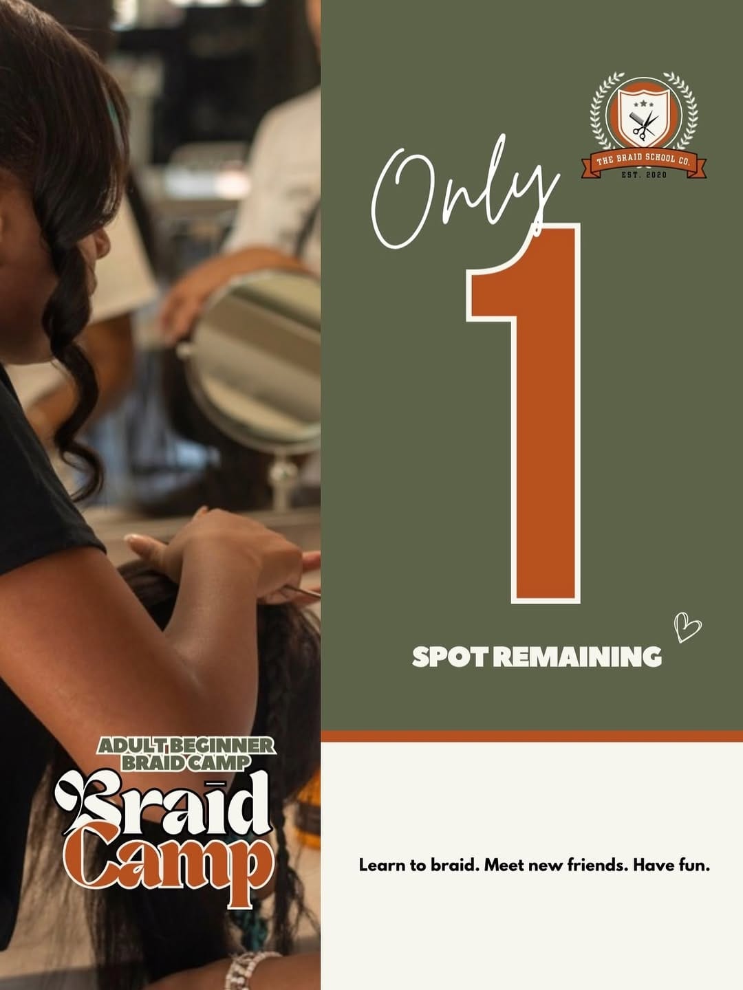 Post 2 by Braider & Braiding Instructor on Instagram (image)
