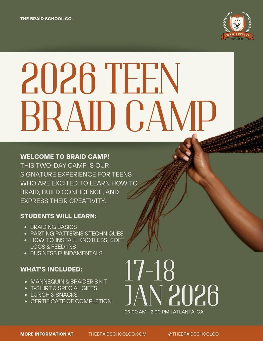 Post 10 by Braider & Braiding Instructor on Instagram (image)