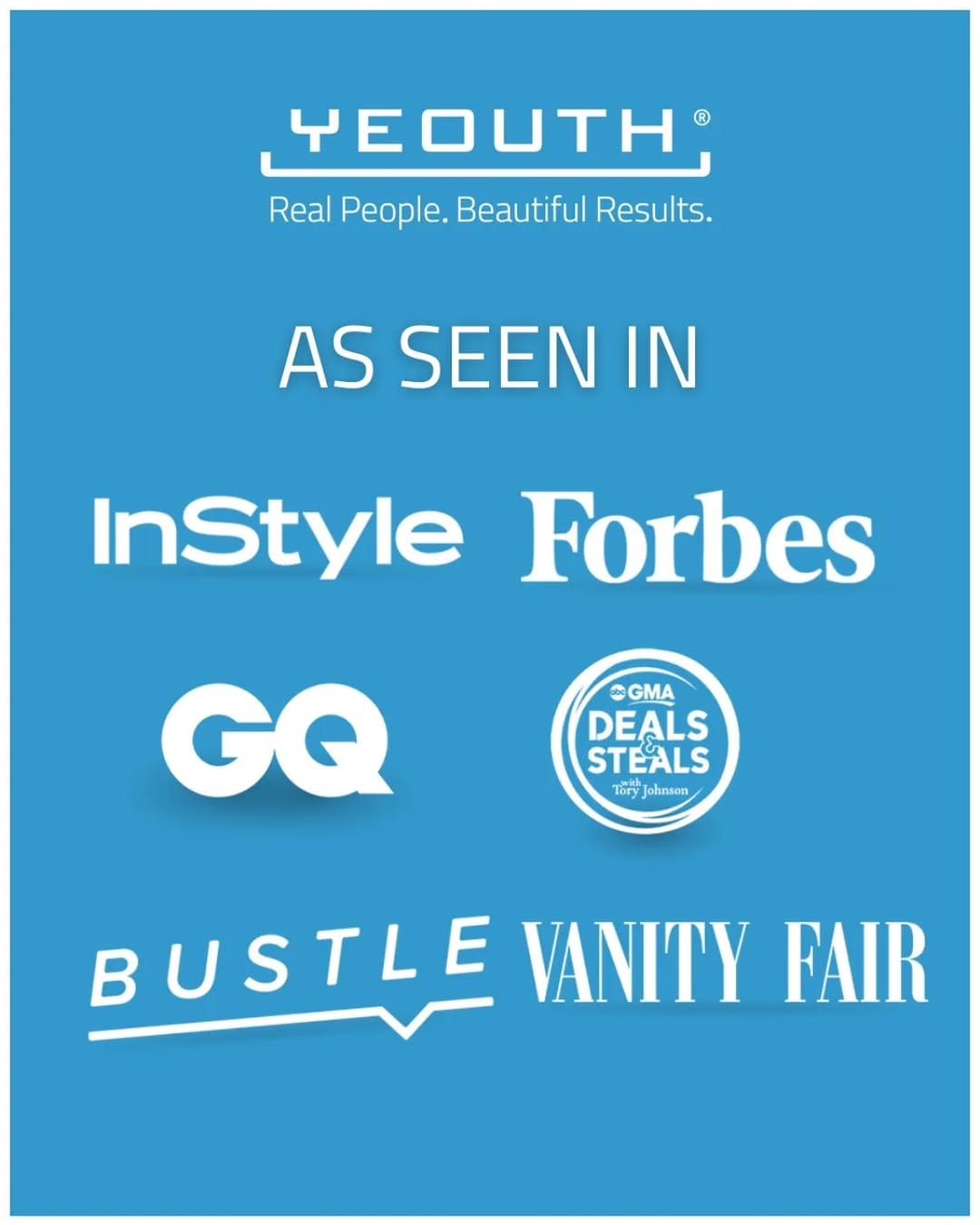 Post 9 by Yeouth Skincare. Real people. Beautiful results. on Instagram (image)