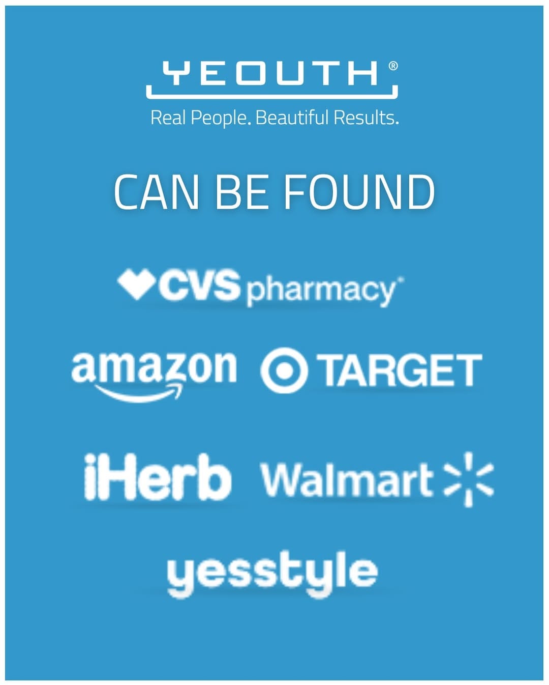 Post 8 by Yeouth Skincare. Real people. Beautiful results. on Instagram (image)