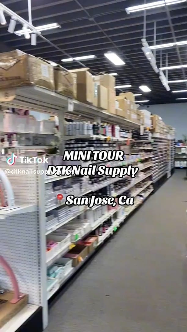 Post 10 by DTK Nails Supply in San Jose on Instagram (video)