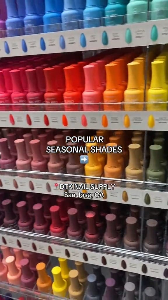Post 5 by DTK Nails Supply in San Jose on Instagram (video)