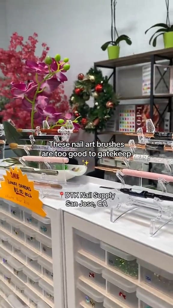 Post 8 by DTK Nails Supply in San Jose on Instagram (video)