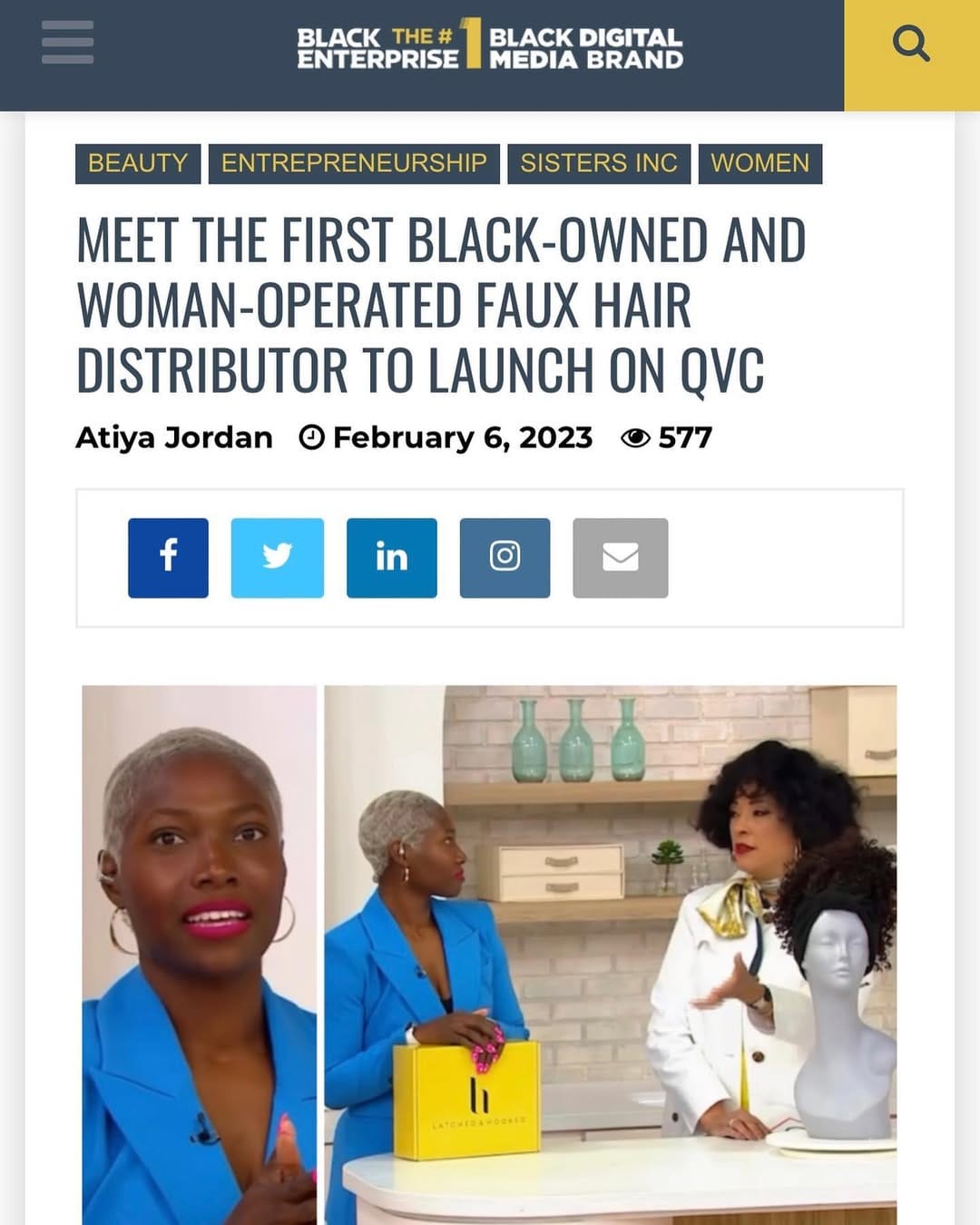 Post 9 by Latched and Hooked Beauty® on Instagram (image)