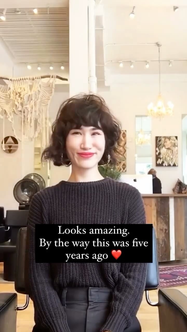 Post 9 by ORGANICALLY CRAFTED HAIR on Instagram (video)