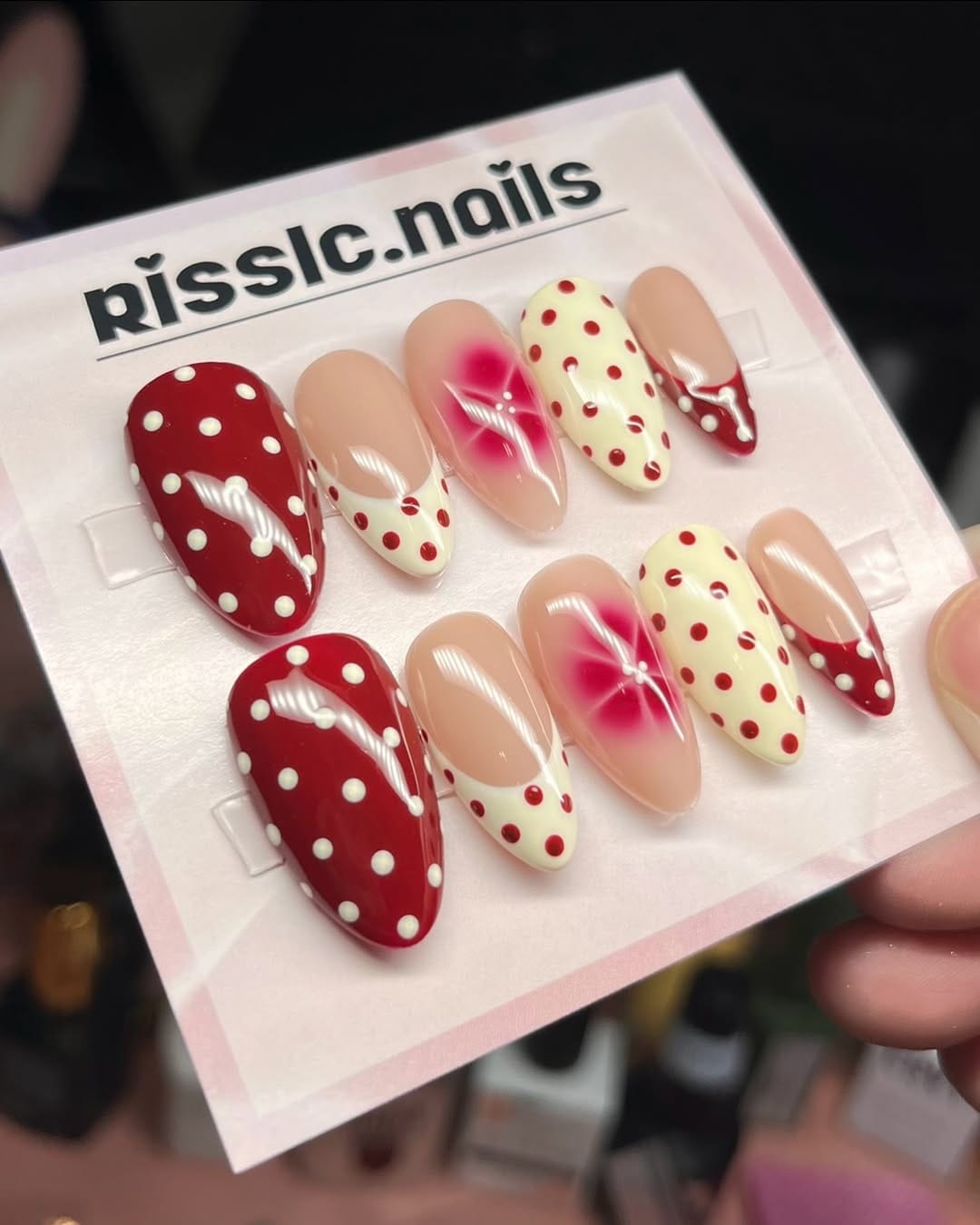 Post 9 by Riss | Luxury Press On Nails on Instagram (carousel)