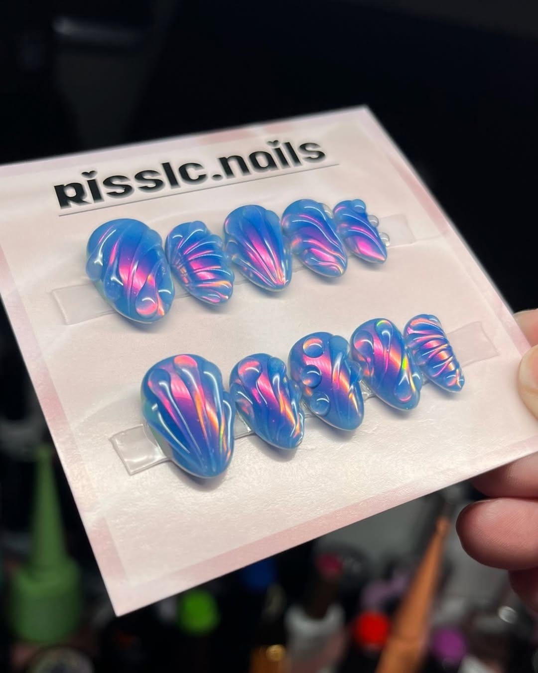 Post 4 by Riss | Luxury Press On Nails on Instagram (carousel)