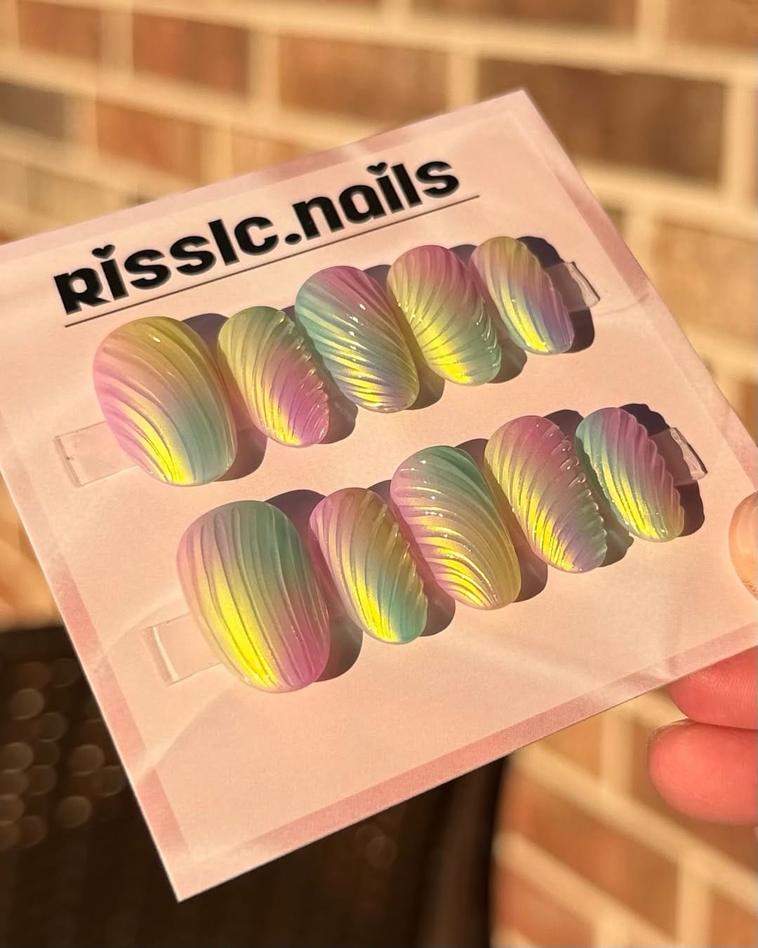 Post 3 by Riss | Luxury Press On Nails on Instagram (carousel)