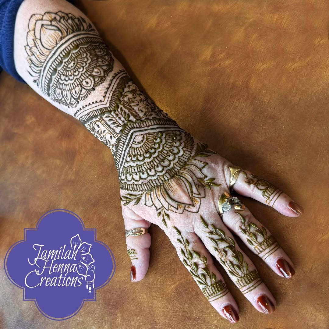 Post 4 by Jamilah Henna Creations🇵🇸 on Instagram (image)