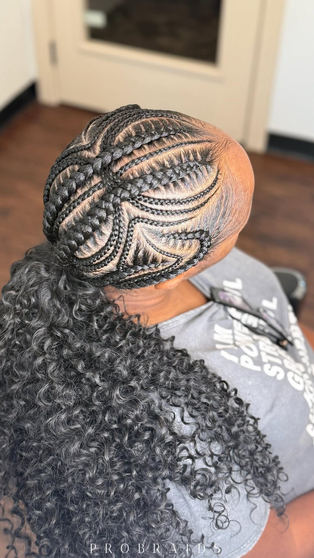 Post 4 by Dallas Hair Braider on Instagram (video)