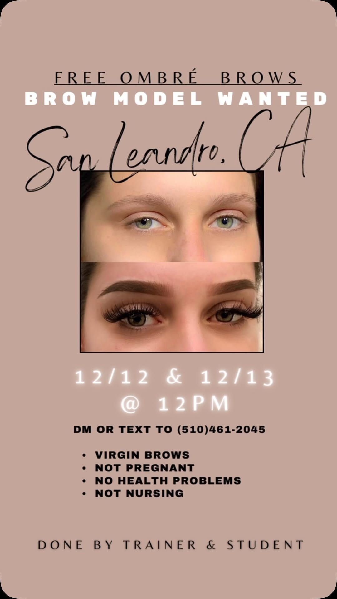 Post 1 by Connie BayArea Brow Artist on Instagram (video)