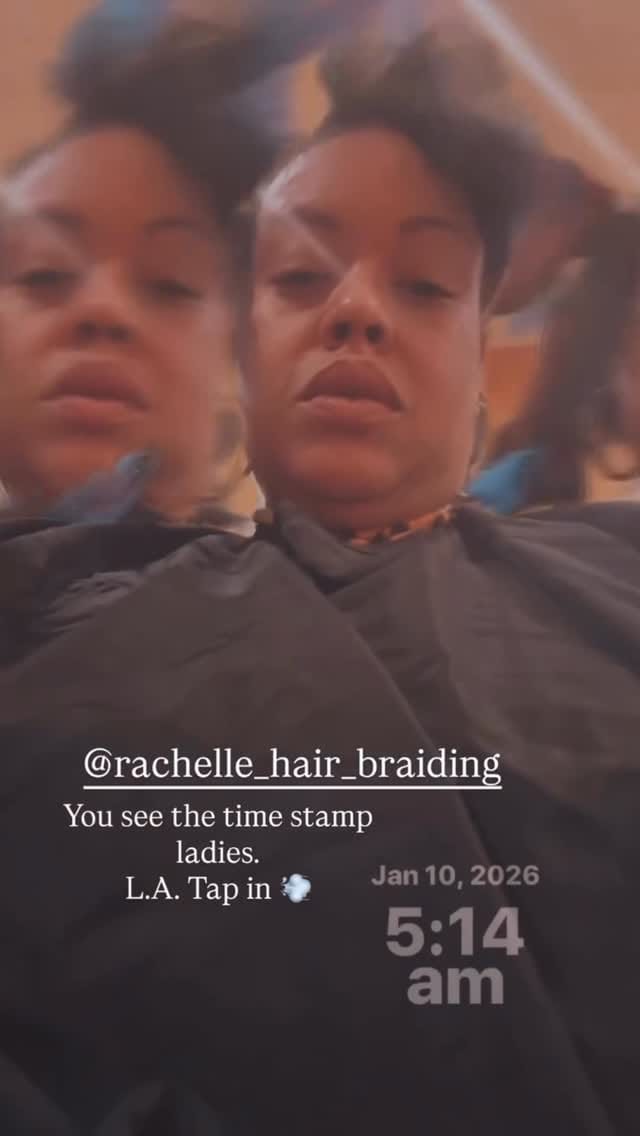 Post 2 by Rachelle Hair Braiding on Instagram (video)