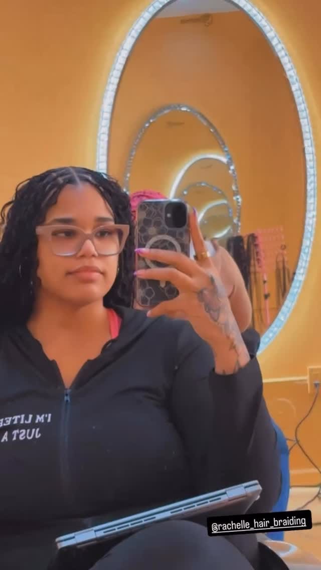Post 3 by Rachelle Hair Braiding on Instagram (video)