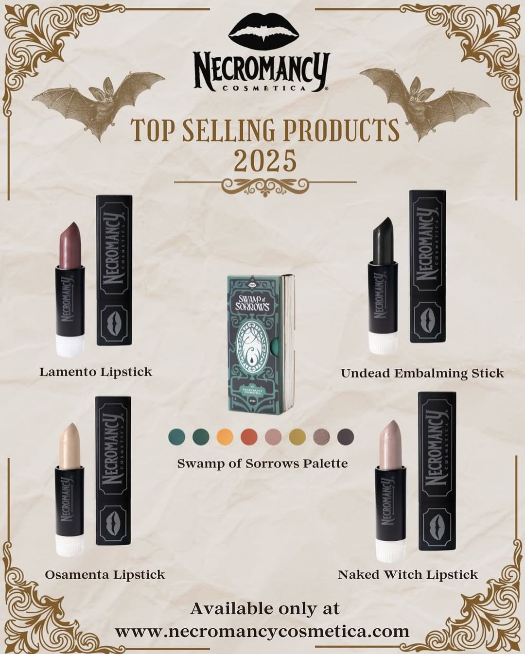 Post 7 by Necromancy Cosmetica on Instagram (image)