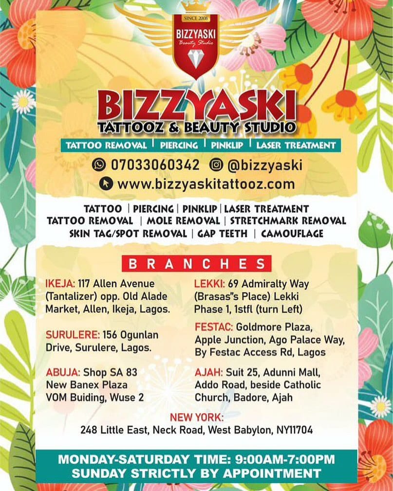 Post 8 by BIZZYASKI TATTOO on Instagram (image)