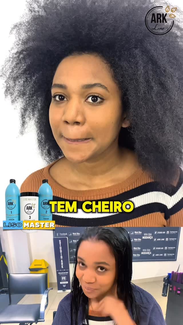 Post 8 by Ark Line | Alisamento Profissional e Dicas de Cabelo on Instagram (video)