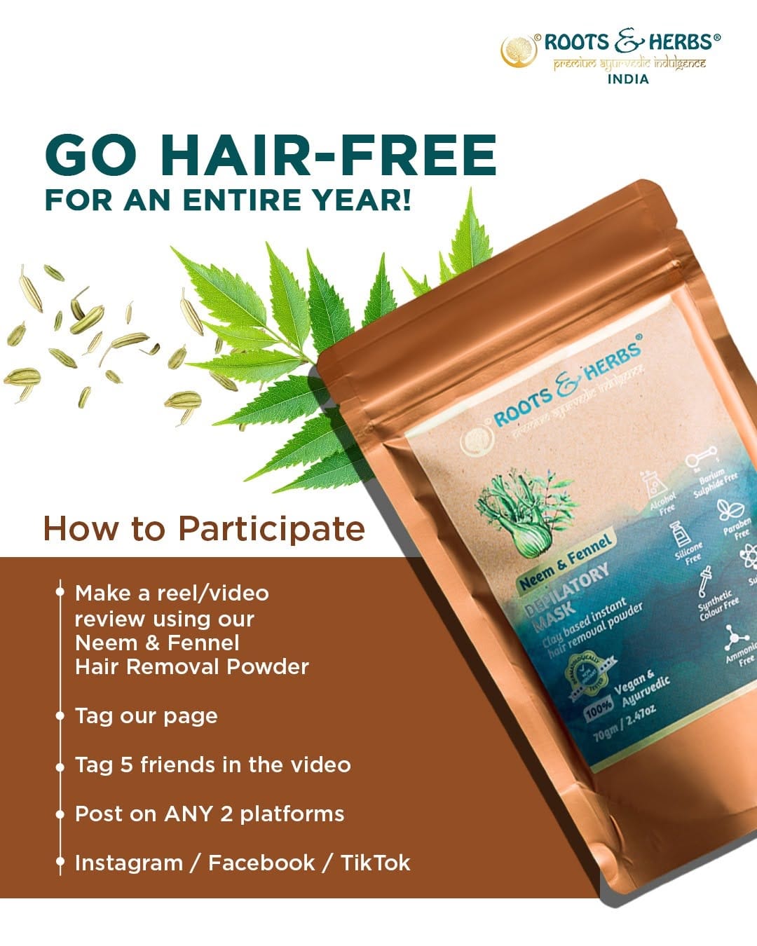 Post 2 by ROOTS AND HERBS on Instagram (carousel)