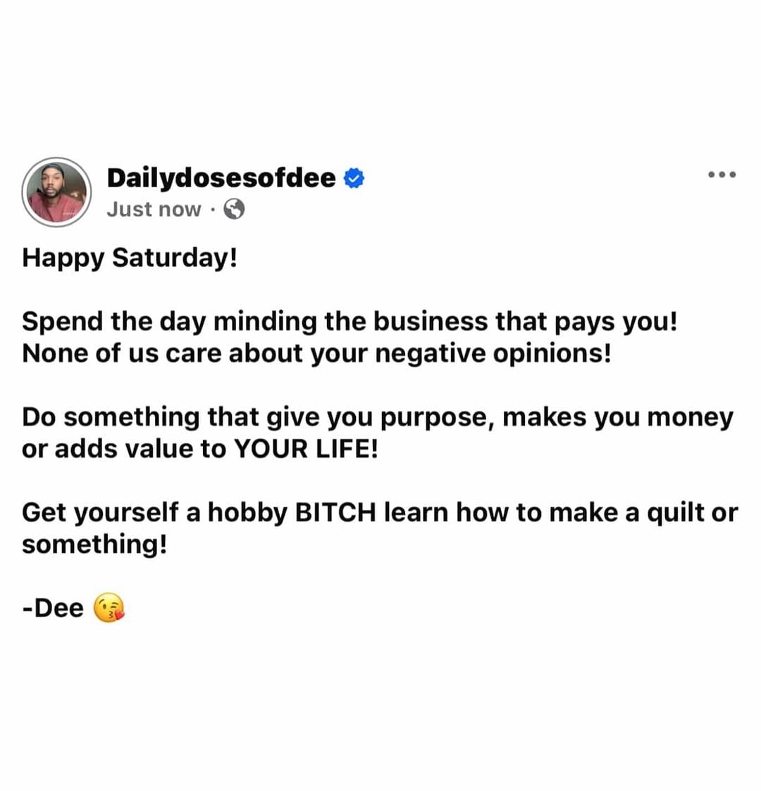 Post 1 by Demetric DeAngelo Jiles on Instagram (image)