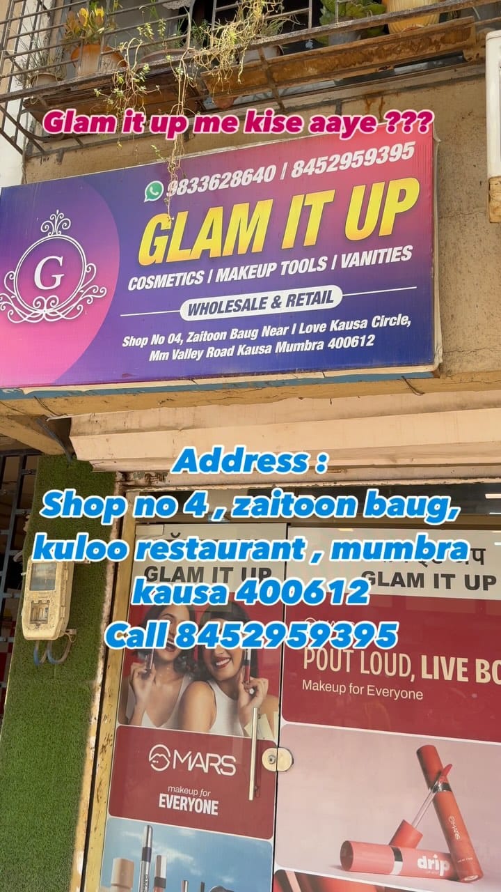 Post 9 by Humera Hafeez | Glam it up cosmetics store on Instagram (video)