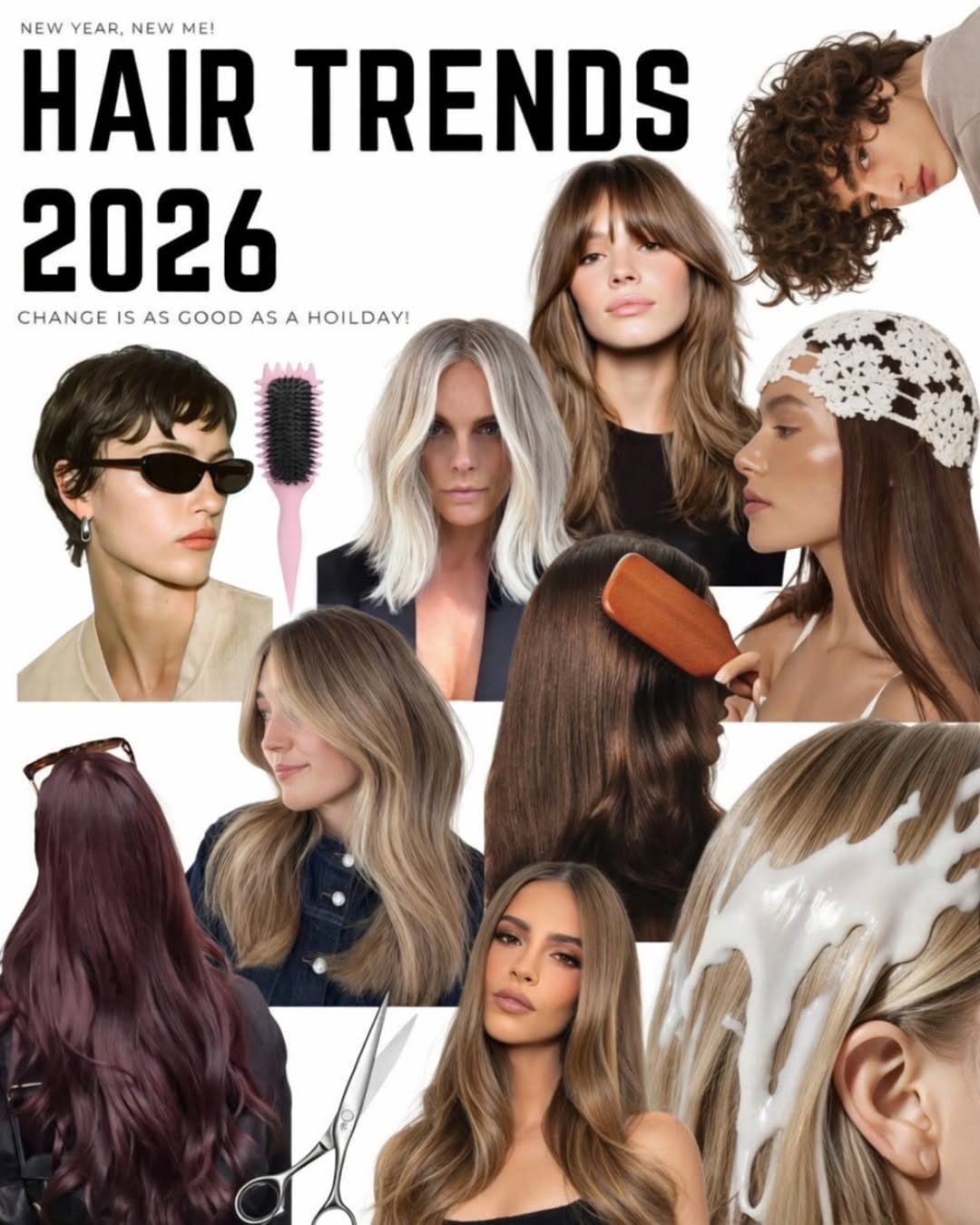 Post 1 by Edgardo Navarro / hair and make up Artist on Instagram (carousel)