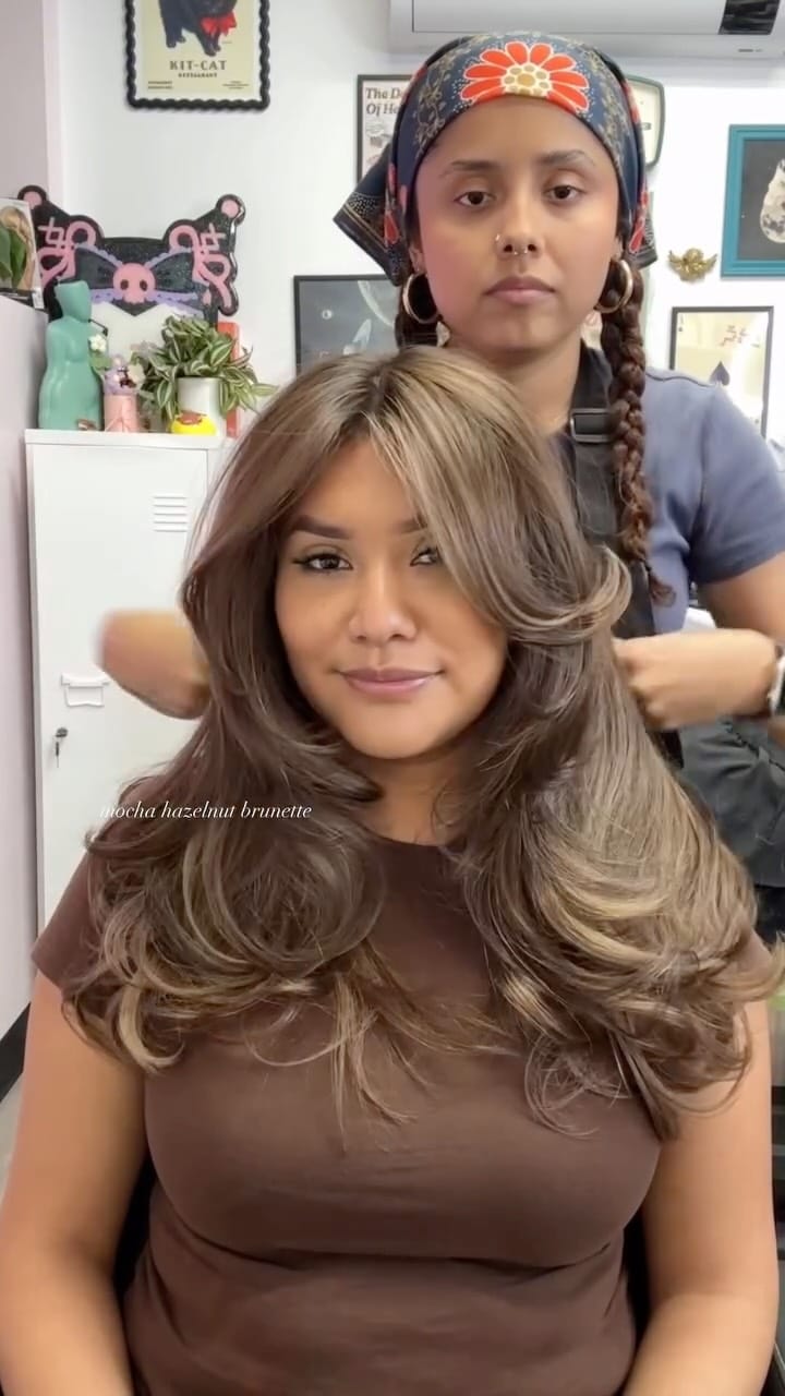 Post 8 by LAHAIRSTYLIST on Instagram (video)