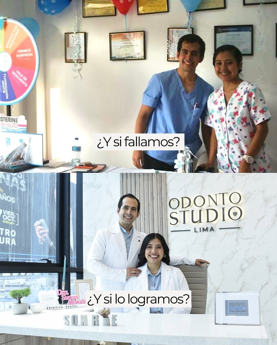 Post 10 by OdontoStudio Lima - Clínica Dental on Instagram (carousel)