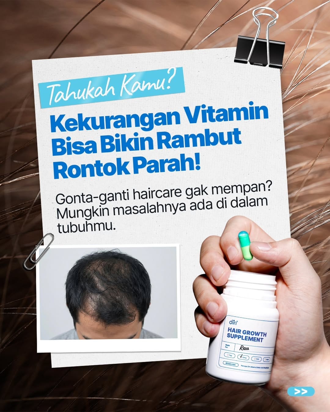 Post 1 by Diri Care | Klinik Online Kulit & Rambut on Instagram (carousel)