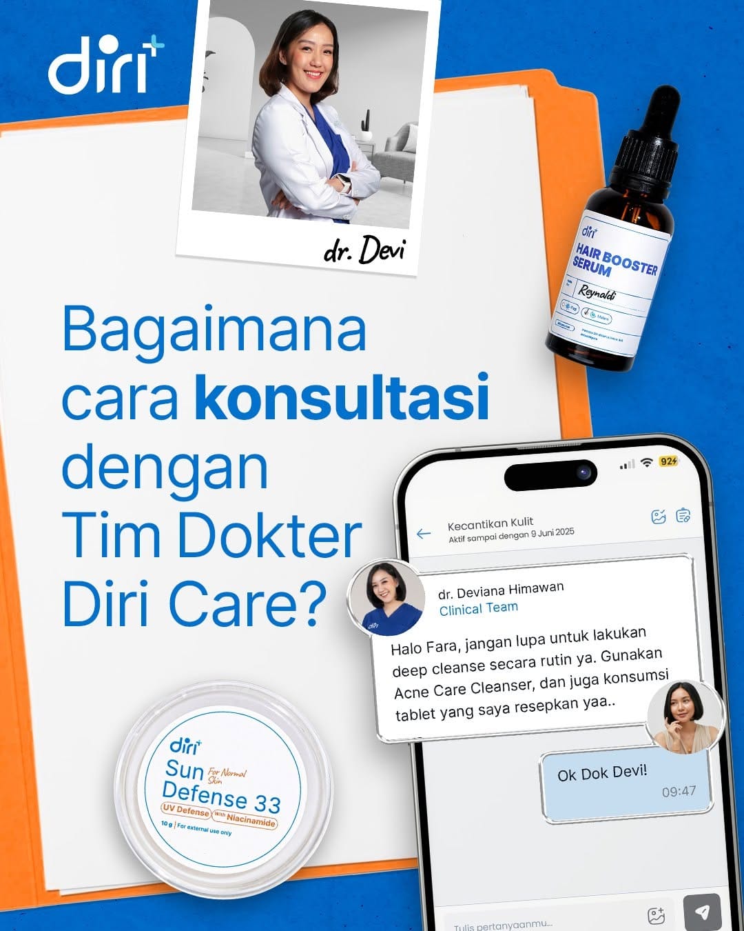Post 10 by Diri Care | Klinik Online Kulit & Rambut on Instagram (carousel)