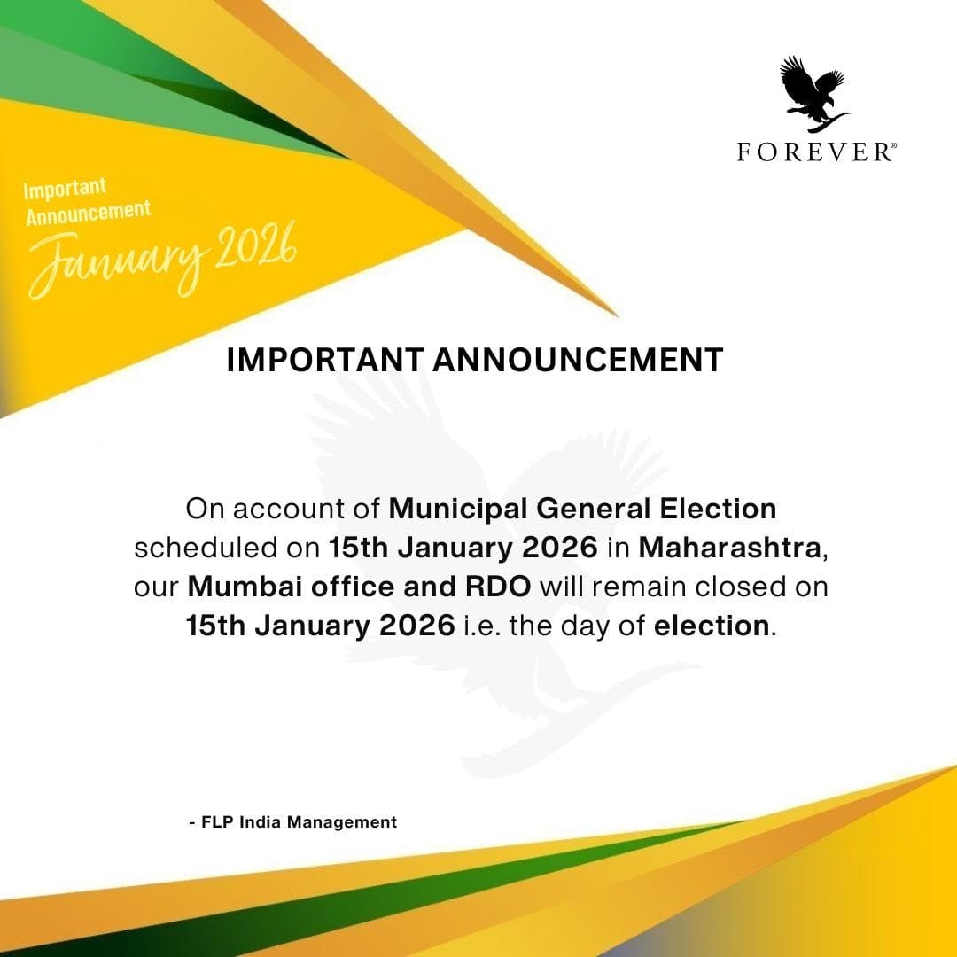 Post 4 by Forever Living Products India - Official on Instagram (image)