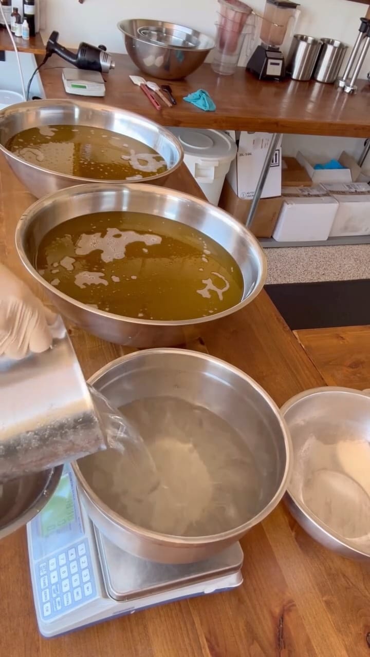 Post 3 by Ashley Marie Soap Co. on Instagram (video)