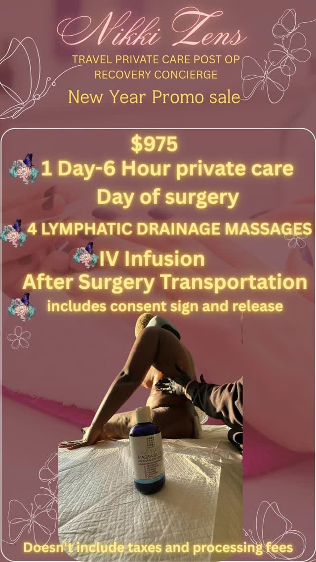 Post 1 by Nikki Zens Post op Lymphatic massage and Recovery Concierge on Instagram (video)