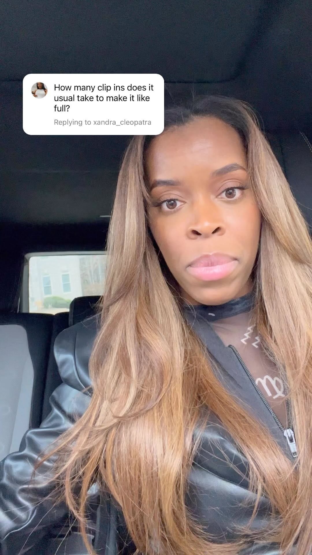 Post 10 by Clip in hair extensions + Half Wigs on Instagram (video)