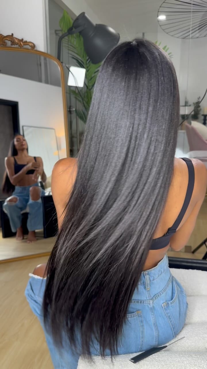 Post 2 by Clip in hair extensions + Half Wigs on Instagram (video)