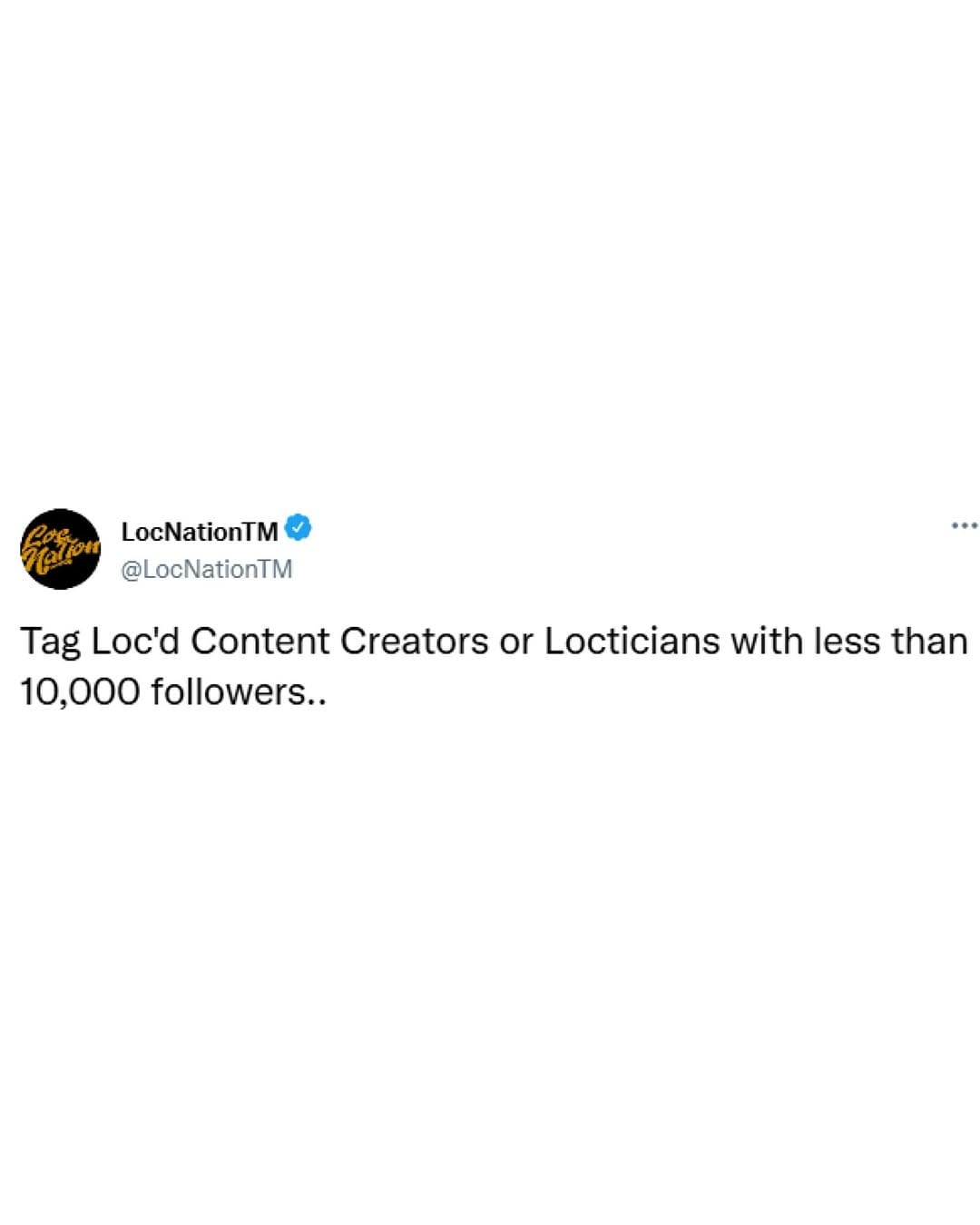 Post 10 by LocNationTM on Instagram (image)