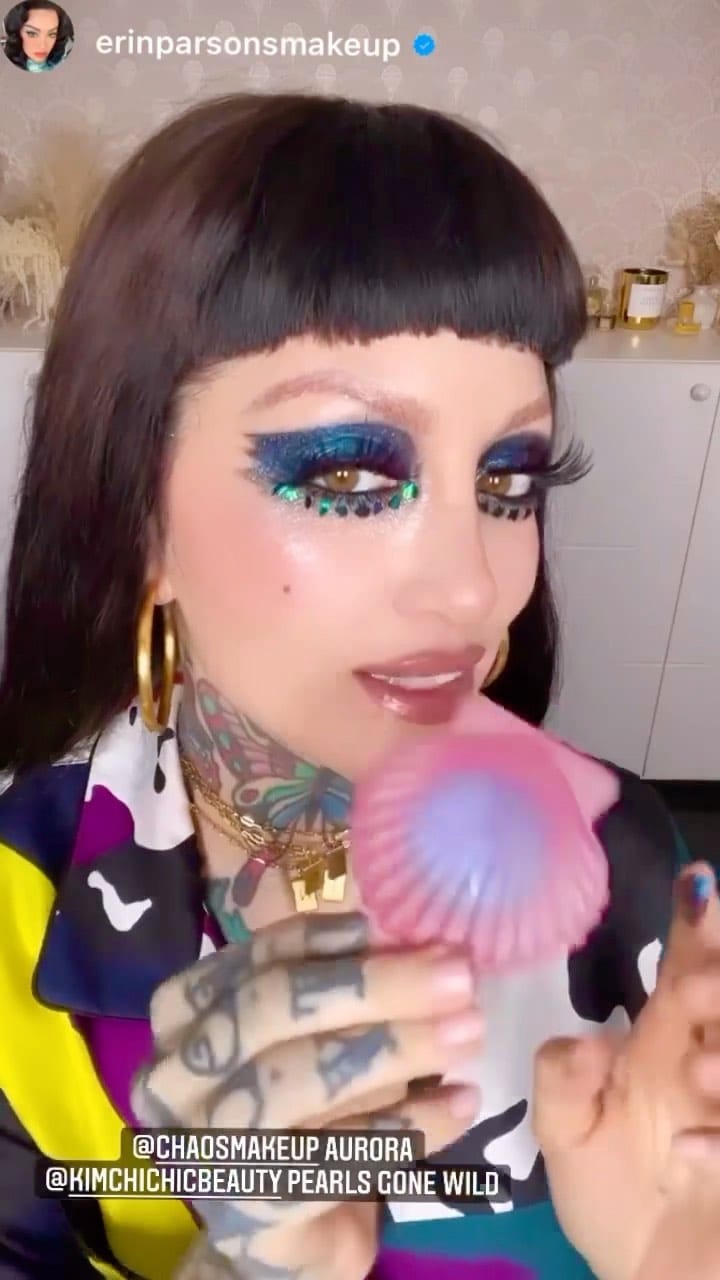 Post 10 by ⚡️ Chaos Makeup  ⚡️ on Instagram (video)
