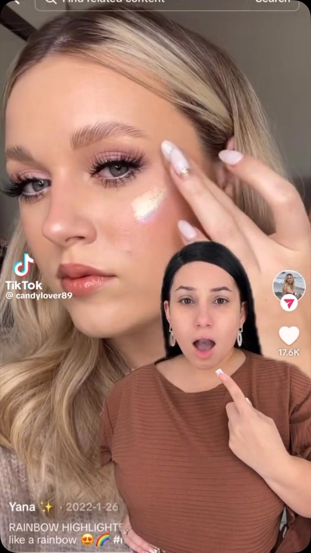 Post 8 by ⚡️ Chaos Makeup  ⚡️ on Instagram (video)