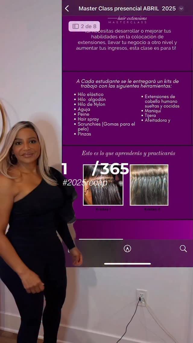 Post 7 by Krailes Hair Extensions Clinic on Instagram (video)